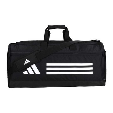ADIDAS 大型圓筒包-側背包 裝備袋 手提包 肩背包 55.5L 愛迪達 HT4747 黑白