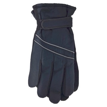 ONEDER 旺達棉品 防潑水止滑男版手套  27 x 12cm  斜線丈青