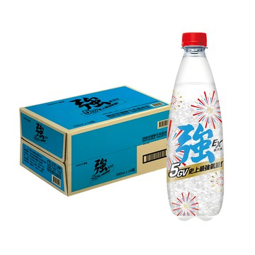 泰山 Cheers EX 強氣泡水 (500ml*24入/箱)