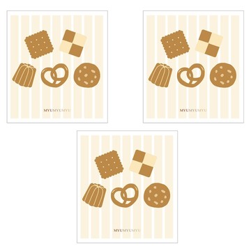 沐慕家居 木漿棉環保抹布 廚房清潔好幫手 吸水力強 環保材質  3個