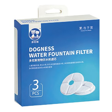DOGNESS 多尼斯 2.0飲水機通用過濾片3件組  1盒