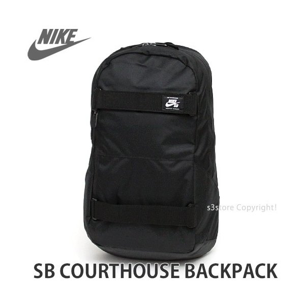 ナイキ エスビー コートハウス バックパック Nike Sb Courthouse Backpack スケートボード バッグ かばん リュック Skateboard カラー ブラック サイズ l 通販 Lineポイント最大0 5 Get Lineショッピング