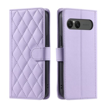 小香風菱格掀蓋套 適用 Sony Xperia 10 VII 手機殼 前扣磁吸 防盜刷 插卡翻蓋皮套