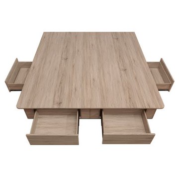 唯熙傢俱-伊萊德橡木色6尺抽屜床底