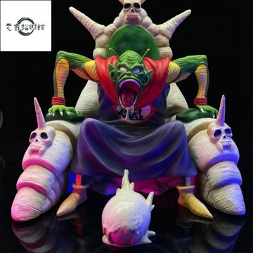 元氣招財  七龍珠模型 吐蛋比剋 王座 老比剋 迴憶賞 比剋大魔王 動漫週邊 公仔 盒裝 禮物