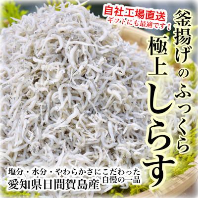 ふるさと納税 南知多町 こだわりの減塩・しらす500g愛知県日間賀島産・工場直送うまうま