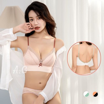 A2G®【雙色啵波】全罩式美背超薄Bra︙B-C罩杯︙8025