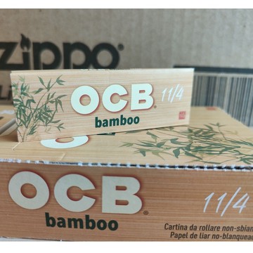 【正品附發票 / 現貨】法國  OCB bamboo Paper (1又1/4  78mm 竹纖維手捲菸紙)