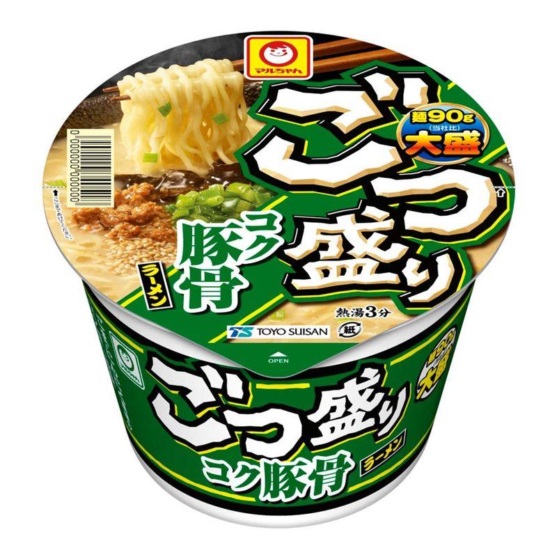 マルちゃん ごつ盛り コク豚骨ラーメン 115g×12個入り（1ケース）