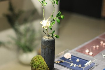 心經鐵金小口禪意花器