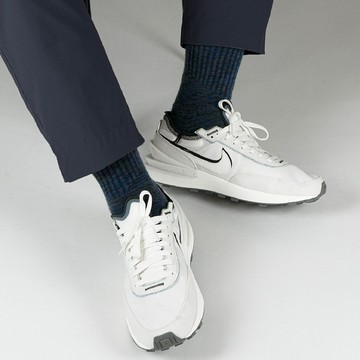 SOAR GEAR｜Daily 精梳棉中筒襪 99.9%抗菌除臭 - 丈青藍足弓