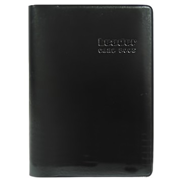 珠友文化100k單格隨身名片本-24入le-61102-01  1入  黑