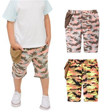 augelute 迷彩五分褲 短褲 褲子 休閒 褲裝 男童 兒童 男孩 60151