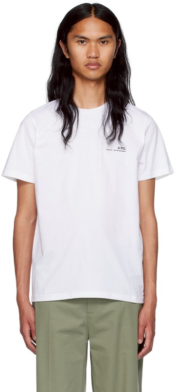 A. P.C. 白色 Item T 恤