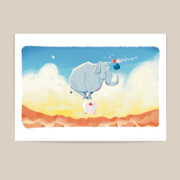 我是無敵的 / B5插畫海報