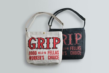 "GRIP" 復古報童包-【直送日本】