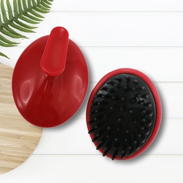 椿油配合按摩洗頭梳