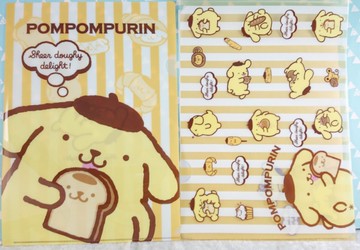【震撼精品百貨】Pom Pom Purin 布丁狗~資料夾_2入