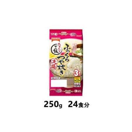 ふるさと納税 たきたてご飯　ふっくらつや炊き　大盛　250g×24食分　／テーブルマーク　パックごはん 新潟県南魚沼市