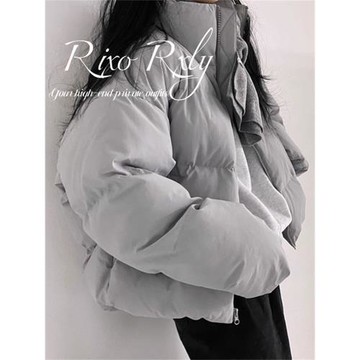 RIXO RXLY韓版小個子羽絨棉服女秋冬季小眾高級感百搭厚棉衣外套