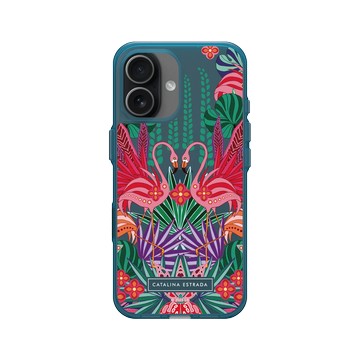 iPhone 17 Clear (相機按鈕) 夜幕藍 - Catalina Estrada - Flamingo