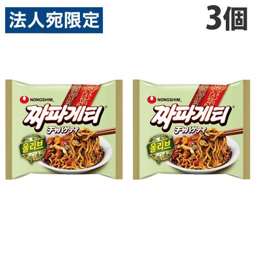 農心ジャパン チャパゲティ 袋麺 140g×3袋 袋タイプ パスタ ジャージャン麺 韓国風 韓国即席麺