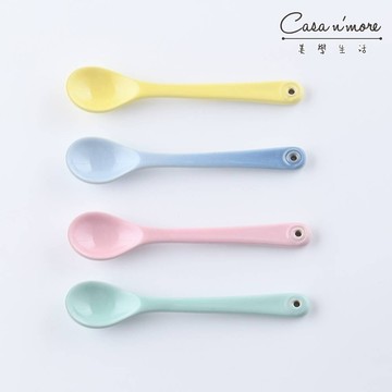 LC 雪酪系列 小湯匙組 4入 海岸藍/甜薄荷/雪紡粉/愛麗絲黃 [美學生活]