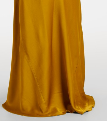 Victoria Beckham Satin crêpe slip dress