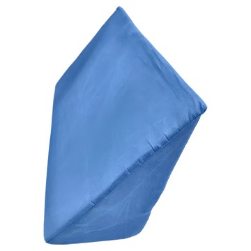 感恩使者舒適靠枕 變換姿勢 靠墊 三角型 藍色 長期臥床者適用  1個