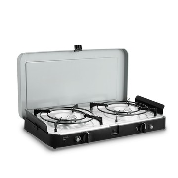 【限時加碼送轉接器】Dometic 2 cook 3 Pro雙口瓦斯爐-專業豪華組