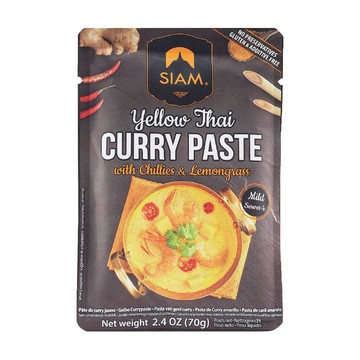deSIAM 泰式黃咖哩膏 70g