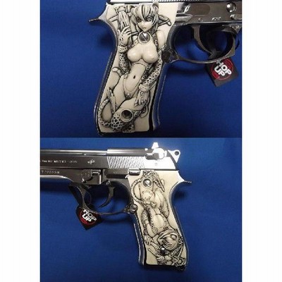 M92Fぐり子さん 各社ベレッタM92F用レリーフグリップ