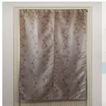 yixinju 夏威夷(米)緹花精緻門簾W90cm*H150cm/隔間簾/風水簾/掛簾/玄關簾/台灣製MIT【傢飾】