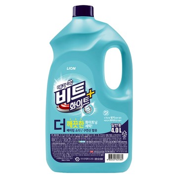 Beat White+ 洗衣精 含小蘇打和硬脂酸鈉  4L  1瓶