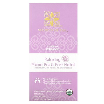 Secrets of Tea, RelaxCalm™，無咖啡萃取，20 茶包，1.41 盎司（40 克）