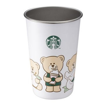 STARBUCKS 蜜桃甜心冷變單層不鏽鋼杯