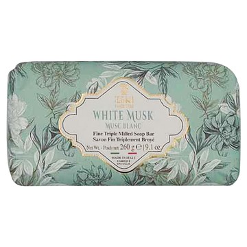 ZENI 義大利三重研磨香皂 白麝香 260g / 9.1 oz  1個