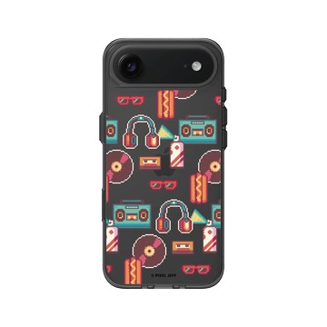 iPhone Air Clear (相機按鈕) 酷墨灰 - Pixel Jeff 皮傑 - 街頭潮流