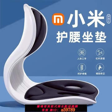 【全網低價 可打統編】德國護腰坐墊人體工學坐姿椅座椅脊椎腰托靠墊一體辦公室久坐神器