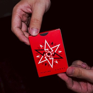 匯奇進口收藏花切創意撲克牌 red fanning 時尚潮流炫酷卡牌