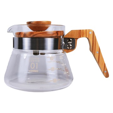 Hario V60橄欖木400咖啡壺