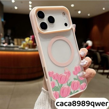 花朵磁吸手機殼 iPhone17ProMax適用蘋果 i16 15 14 13 12 X 8p保護防摔殼