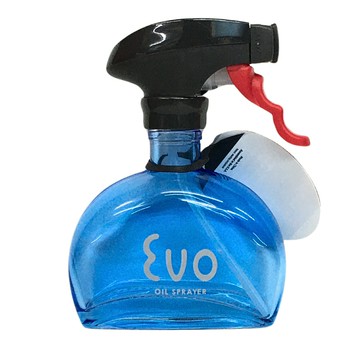 [4美國直購] Evo Oil Sprayer 玻璃噴油瓶 藍 6oz BPA Free 烹飪 氣炸鍋 減醣 輕食沙拉_CB4