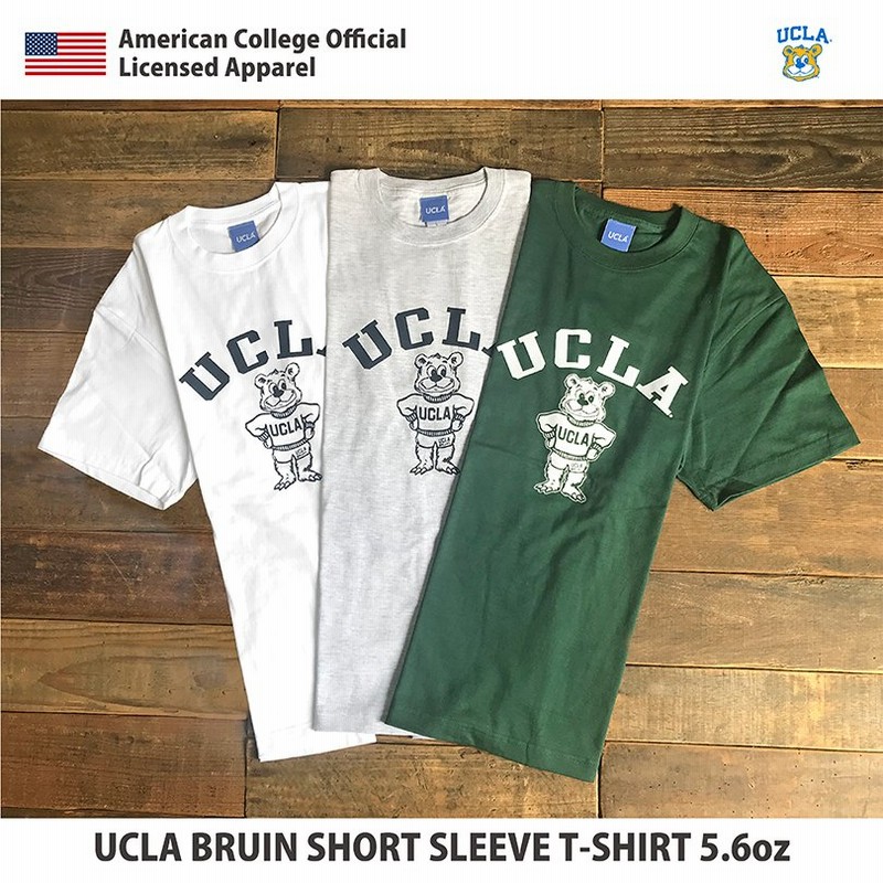 Ucla アメリカンカレッジライセンスtシャツ T Shirts カレッジプリント クマプリント ユーシーエルエー 半袖 ビッグサイズ メンズ レディース 大学 ブランド 通販 Lineポイント最大0 5 Get Lineショッピング