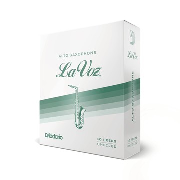 小叮噹的店 美國 RICO LA VOZ 中音 薩克斯風 竹片 Alto Sax 10片裝 LV-A