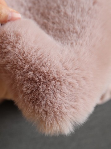 出口輕奢加厚大兔絨毛毯仿兔毛毯被子加厚冬季仿皮草沙發毯子蓋毯