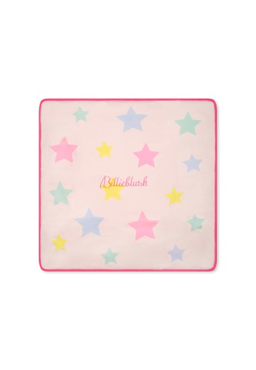 Billieblush Pink Blanket For Baby Girl With Stars