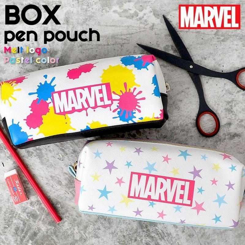 ペンポーチ Marvel グッズ 筆箱 ペンケース 高校生 マーベル かわいい 通学 ペンケース 合皮 おしゃれ 大容量 文房具 キャラクター 通販 Lineポイント最大0 5 Get Lineショッピング