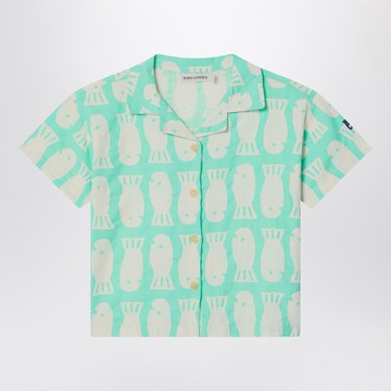 Lucky Fish green water shirt