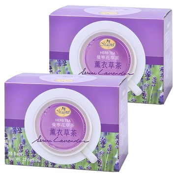 Magnet 曼寧 舒緩花草薰衣花茶 放鬆心靈 獨立包裝 德國花草原料  1.5g  15包  2盒